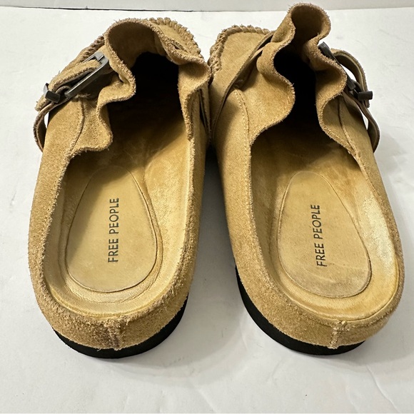 Free People After Riding Mule Loafers
Women's 6.5 Brown Buckle Slip-On Boho Cozy - Picture 4 of 11